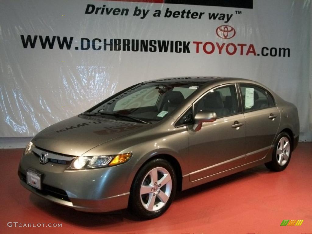 Galaxy Gray Metallic Honda Civic