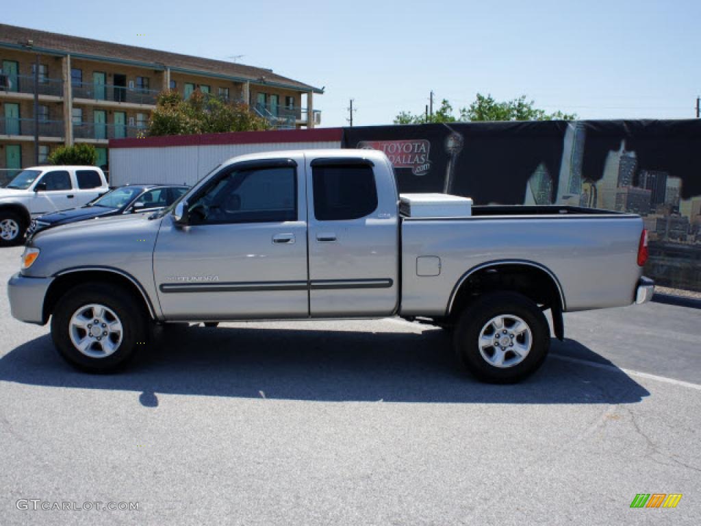 2005 Tundra SR5 Access Cab - Silver Sky Metallic / Light Charcoal photo #2