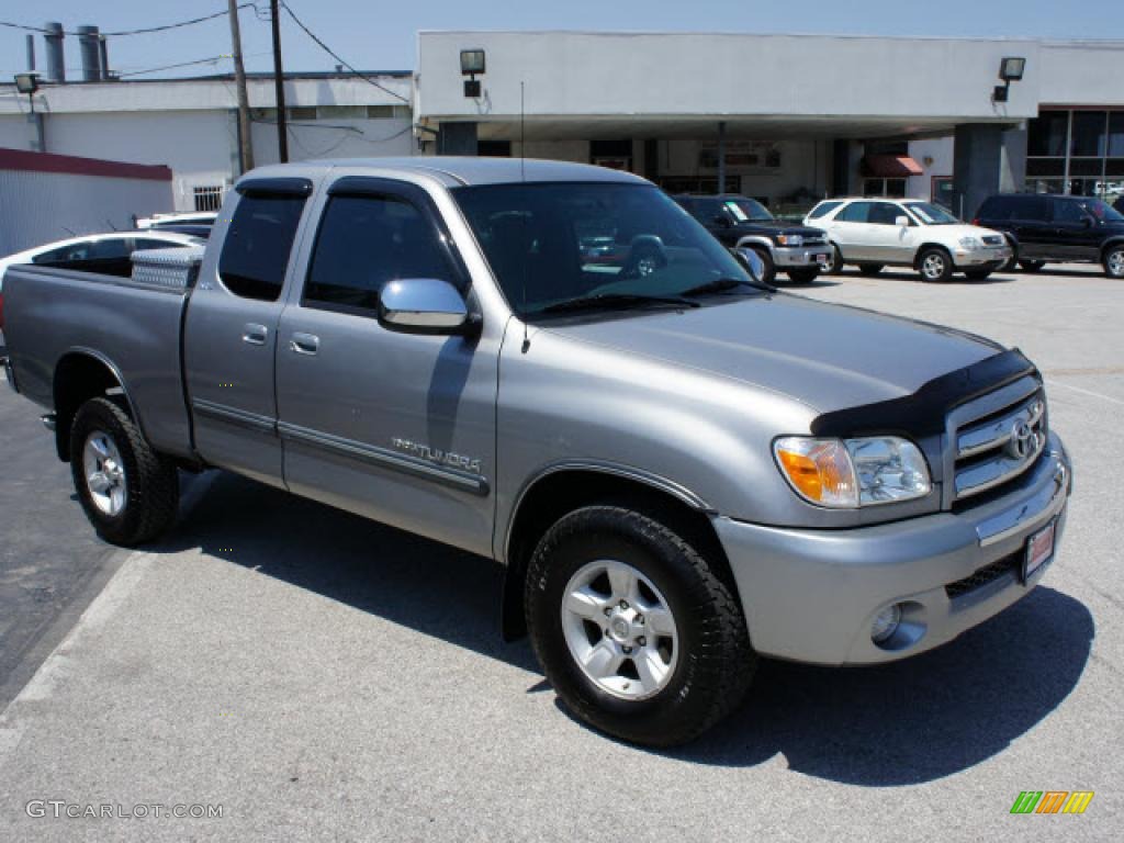 2005 Tundra SR5 Access Cab - Silver Sky Metallic / Light Charcoal photo #6