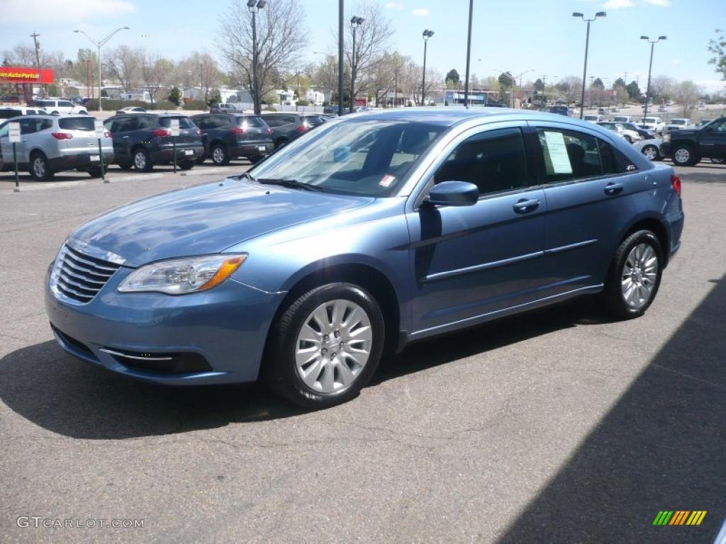 Sapphire Crystal Metallic 2011 Chrysler 200 LX Exterior Photo #48763249