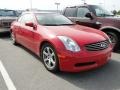 2006 Laser Red Pearl Infiniti G 35 Coupe  photo #36