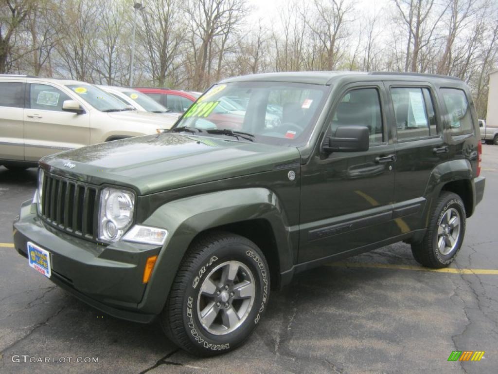 Jeep Green Metallic Jeep Liberty
