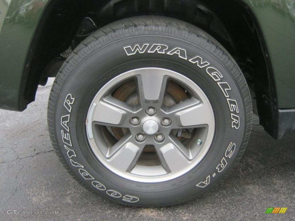 2008 Liberty Sport 4x4 - Jeep Green Metallic / Pastel Slate Gray photo #19