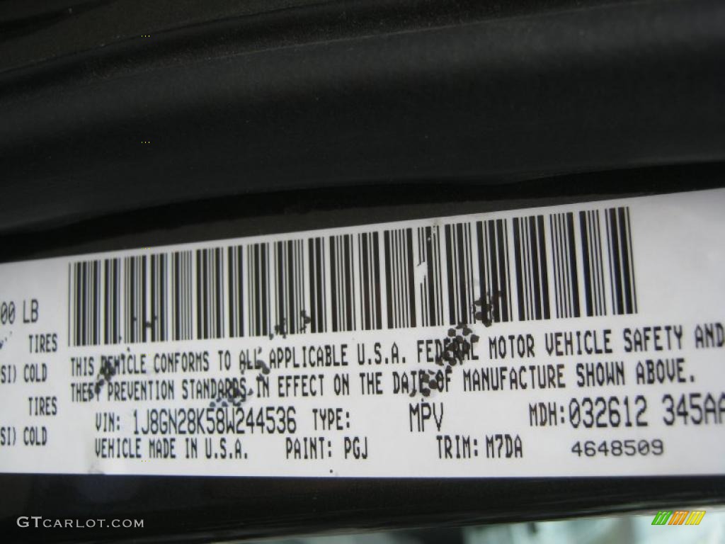 2008 Liberty Sport 4x4 - Jeep Green Metallic / Pastel Slate Gray photo #25