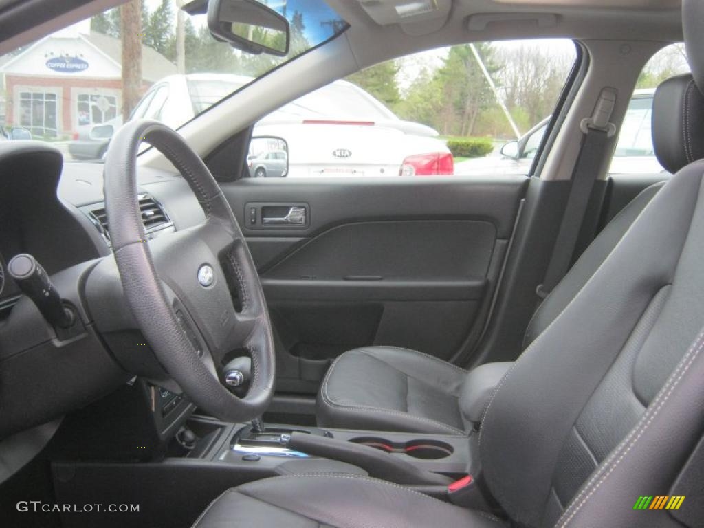 Medium Light Stone Interior 2009 Ford Fusion SEL V6 AWD Photo #48765934