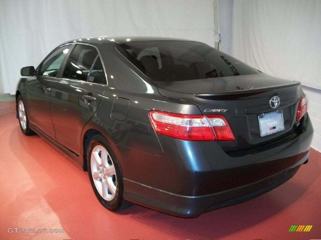 2009 Camry SE - Magnetic Gray Metallic / Charcoal photo #4