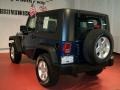 2009 Deep Water Blue Pearl Coat Jeep Wrangler X 4x4  photo #7