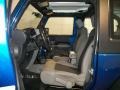 2009 Deep Water Blue Pearl Coat Jeep Wrangler X 4x4  photo #10