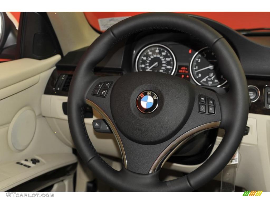 2011 3 Series 328i Coupe - Alpine White / Cream Beige photo #16