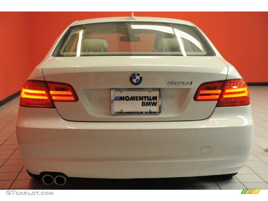 2011 3 Series 328i Coupe - Alpine White / Cream Beige photo #18
