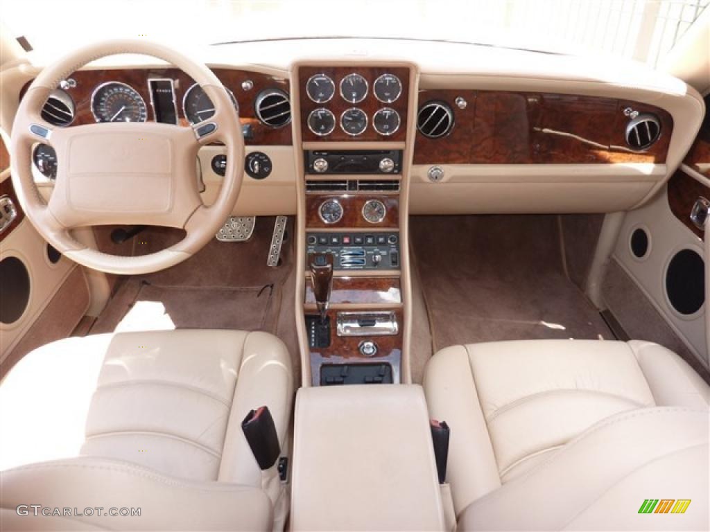 2002 Bentley Azure Standard Azure Model Oatmeal Dashboard Photo #48771108