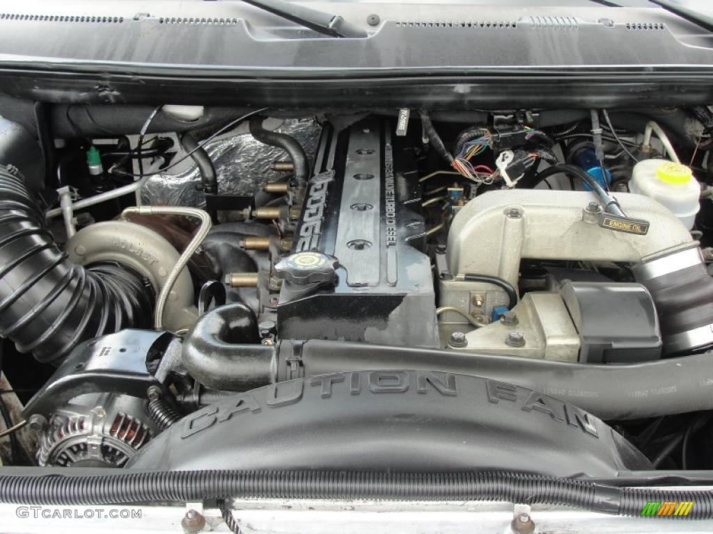 2000 Dodge Ram 2500 SLT Extended Cab 5.9 Liter Cummins OHV 24-Valve Turbo-Diesel Inline 6 Cylinder Engine Photo #48771121