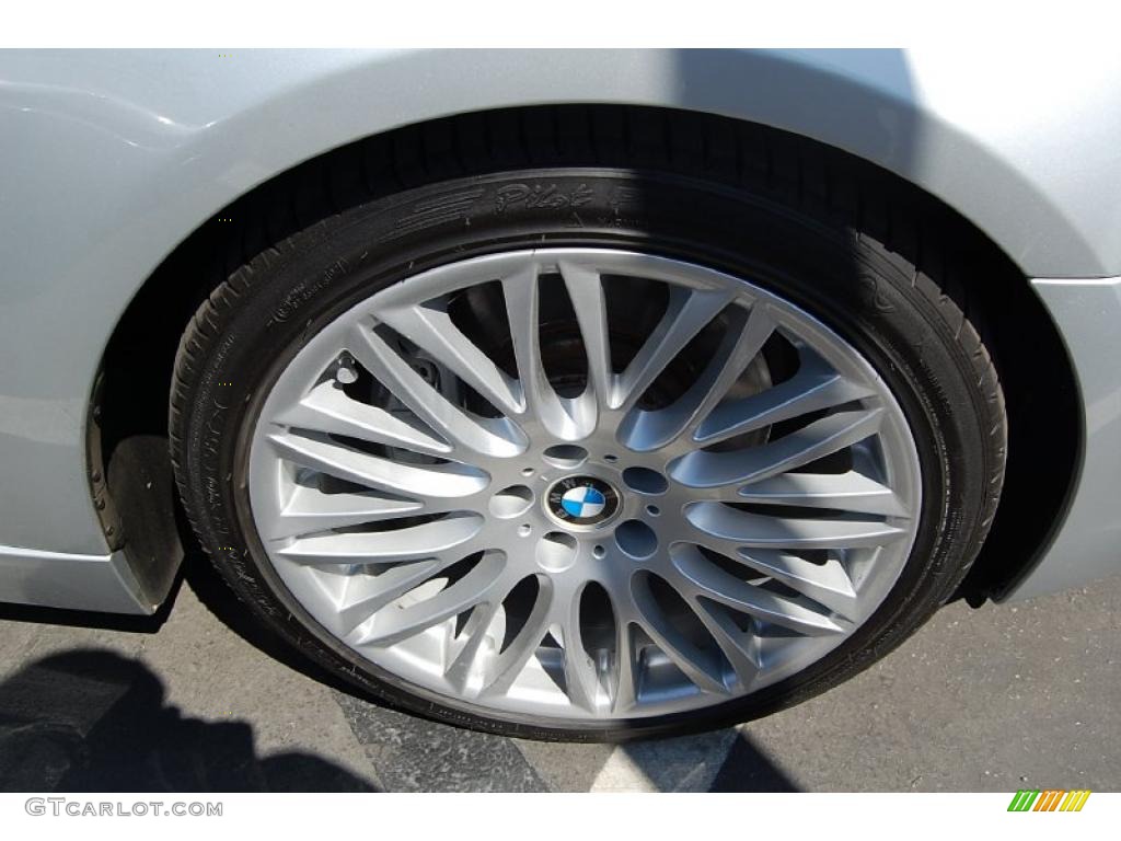 2008 7 Series 750i Sedan - Titanium Silver Metallic / Black photo #2