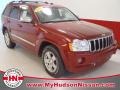 2006 Red Rock Crystal Pearl Jeep Grand Cherokee Overland  photo #1