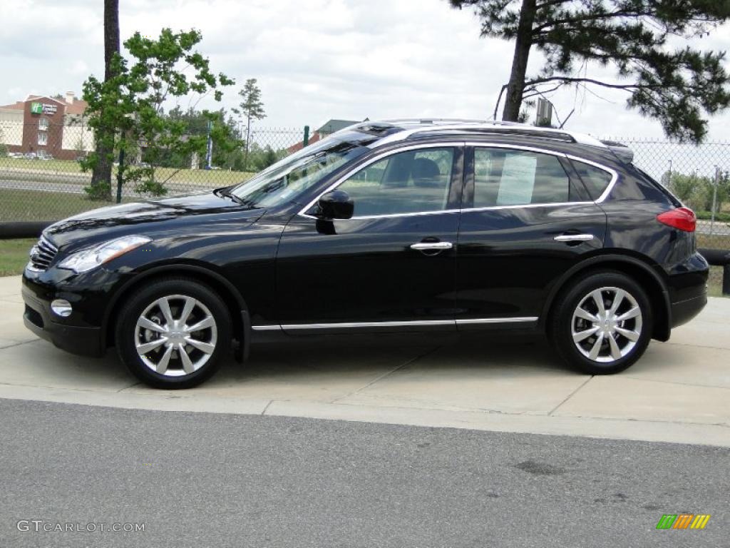 Black Obsidian 2010 Infiniti EX 35 Exterior Photo #48773805