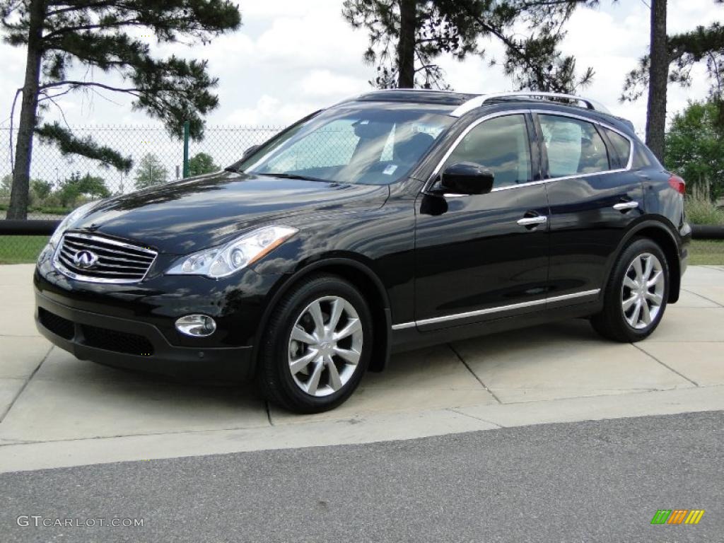 Black Obsidian 2010 Infiniti EX 35 Exterior Photo #48773838