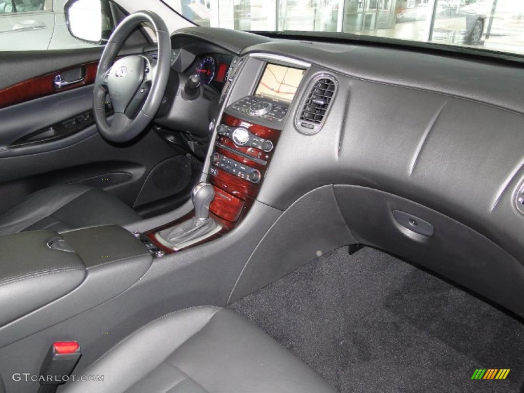 2010 Infiniti EX 35 Graphite Dashboard Photo #48774060