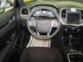 Black 2011 Chrysler 300 Standard 300 Model Steering Wheel