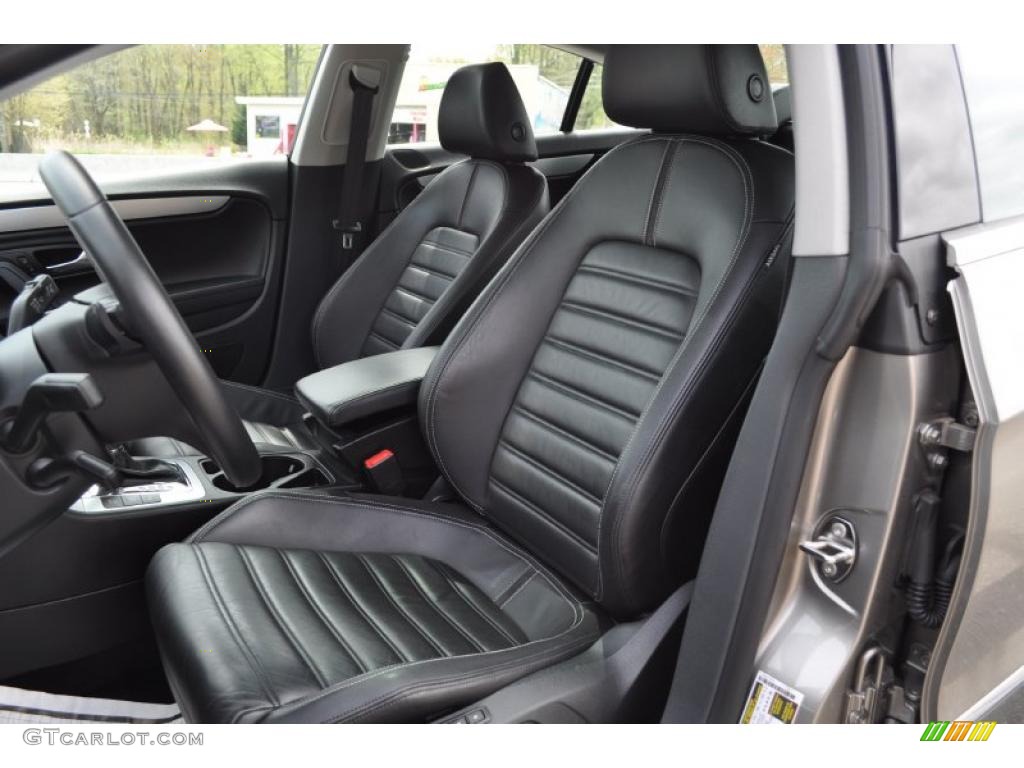 Black Interior 2009 Volkswagen CC VR6 Sport Photo #48774903