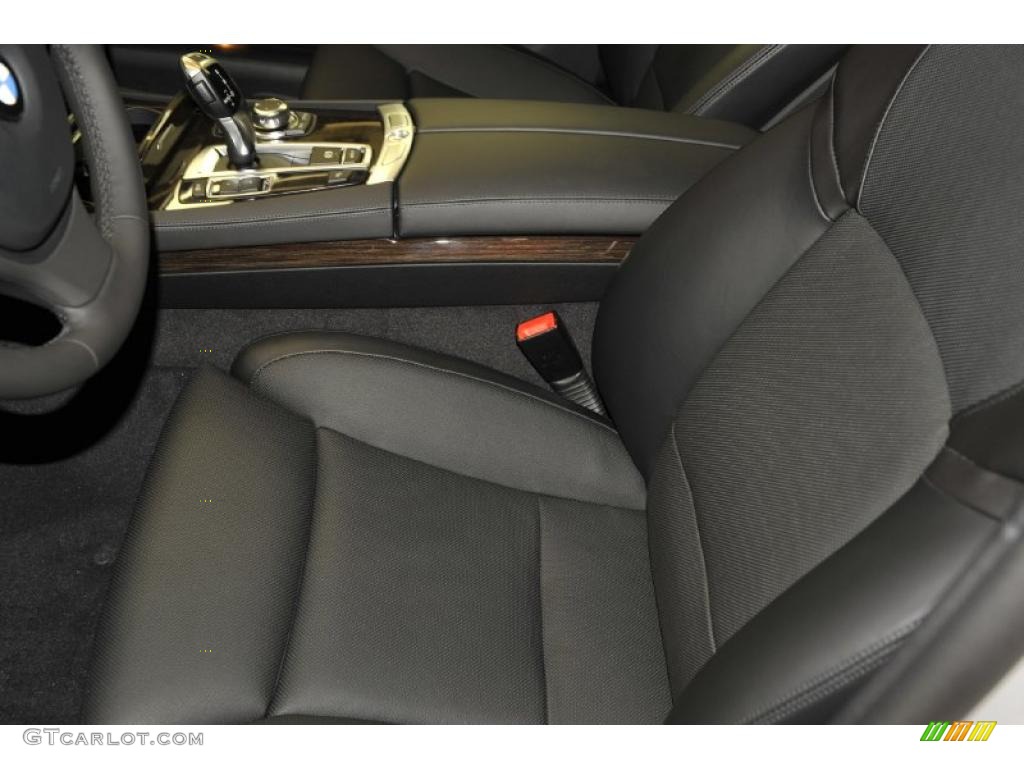 Black Interior 2012 BMW 7 Series 750i Sedan Photo #48775764