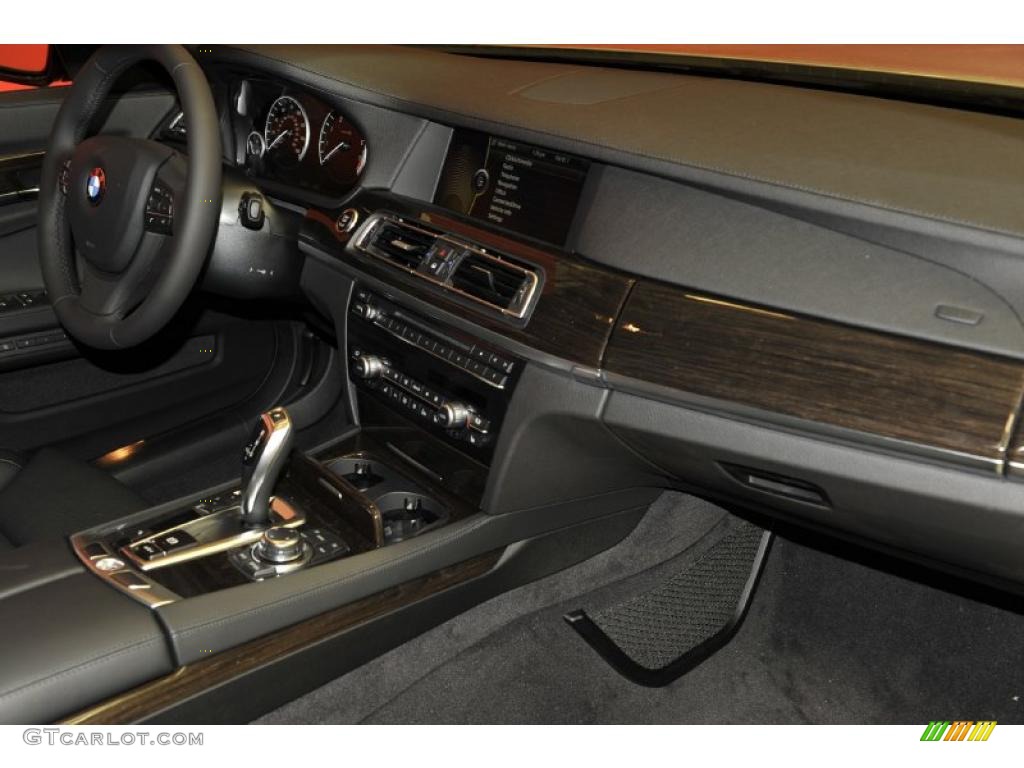2012 7 Series 750i Sedan - Titanium Silver Metallic / Black photo #24