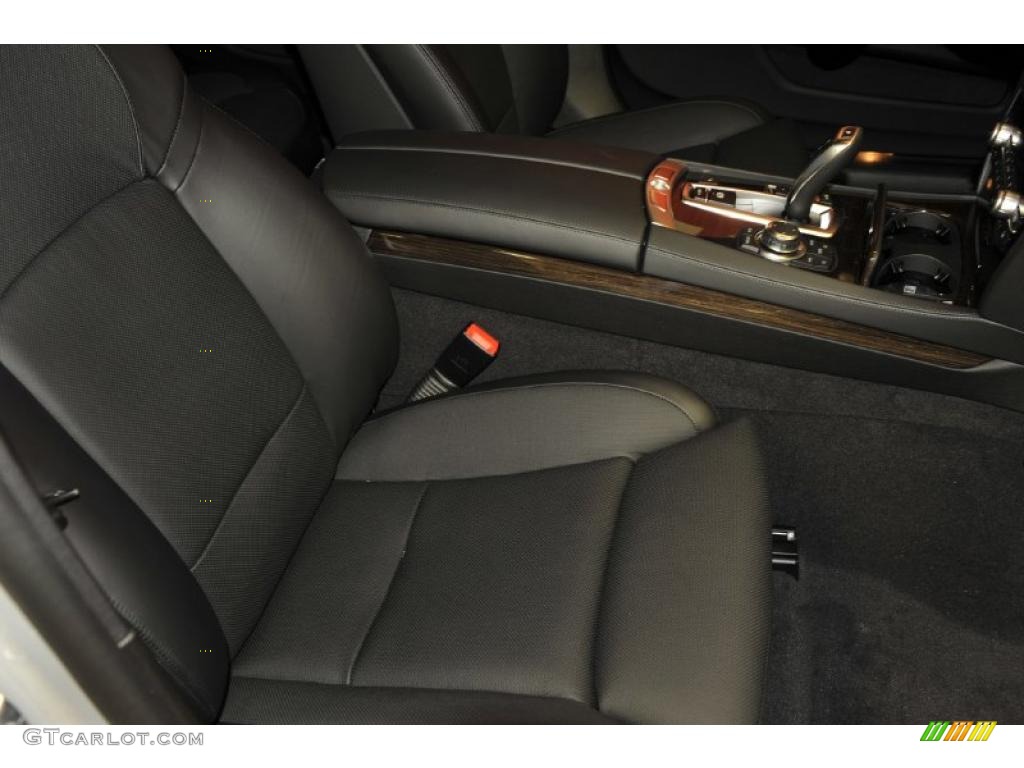 2012 7 Series 750i Sedan - Titanium Silver Metallic / Black photo #25