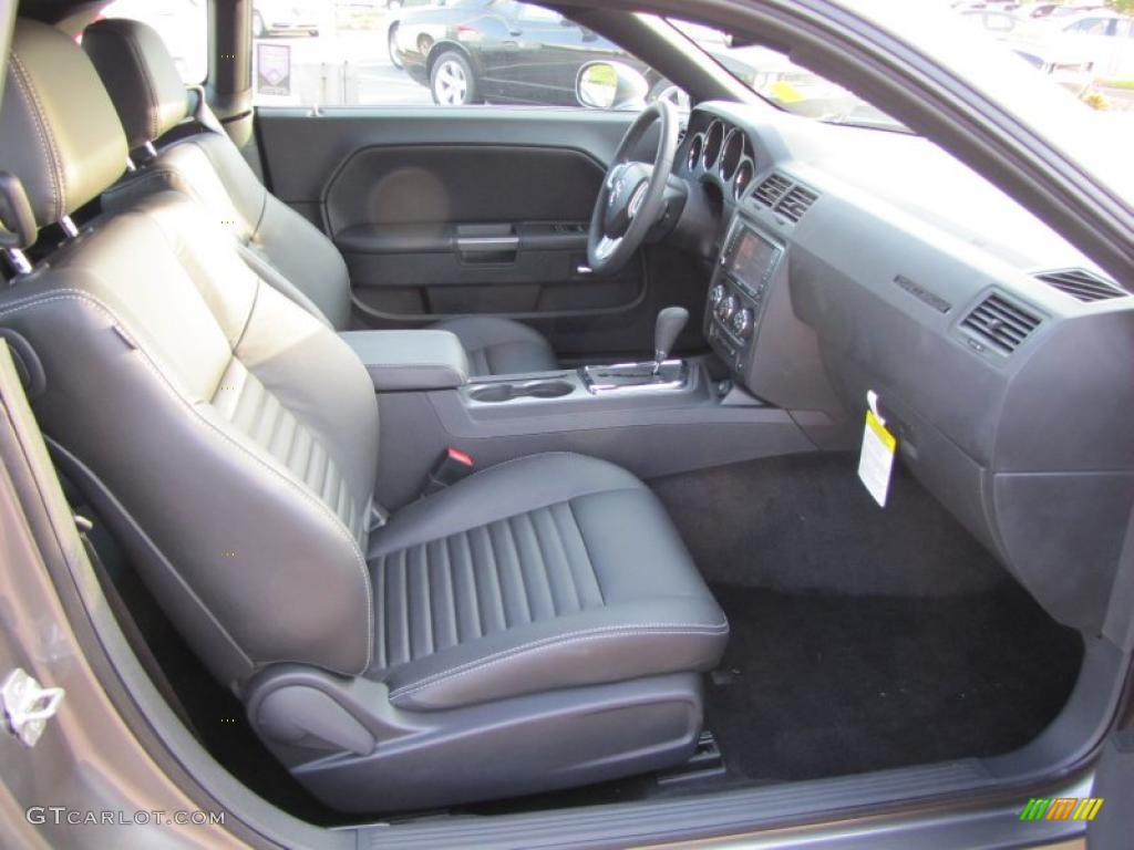 2011 Challenger R/T Plus - Tungsten Metallic / Dark Slate Gray photo #9