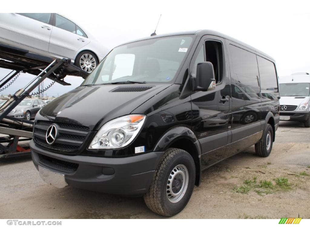 Carbon Black Metallic 2011 Mercedes-Benz Sprinter 2500 Cargo Van Exterior Photo #48776361