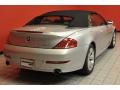 2008 Mineral Silver Metallic BMW 6 Series 650i Convertible  photo #3