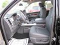 2011 Brilliant Black Crystal Pearl Dodge Ram 1500 Laramie Crew Cab 4x4  photo #7