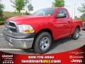 2011 Flame Red Dodge Ram 1500 ST Regular Cab  photo #1