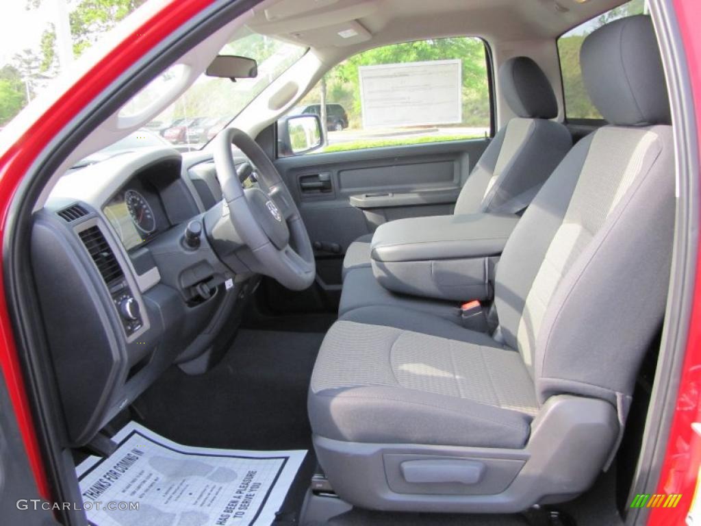 Dark Slate Gray/Medium Graystone Interior 2011 Dodge Ram 1500 ST Regular Cab Photo #48777507