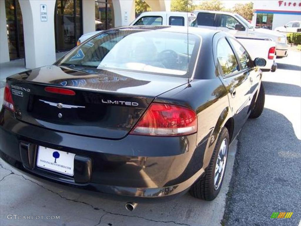 2005 Sebring Limited Sedan - Brilliant Black / Light Taupe photo #3