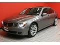 2008 Titanium Grey Metallic BMW 7 Series 750i Sedan  photo #2