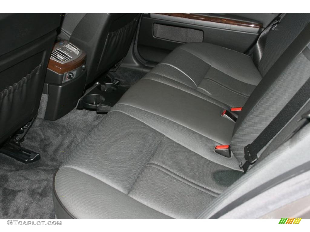 2008 7 Series 750i Sedan - Titanium Grey Metallic / Black photo #7