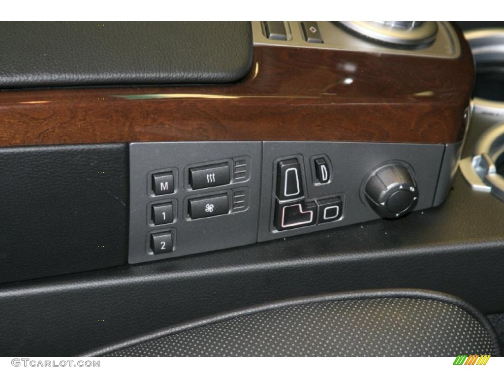 2008 7 Series 750i Sedan - Titanium Grey Metallic / Black photo #33