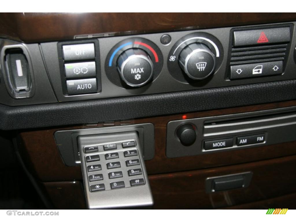 2008 7 Series 750i Sedan - Titanium Grey Metallic / Black photo #39