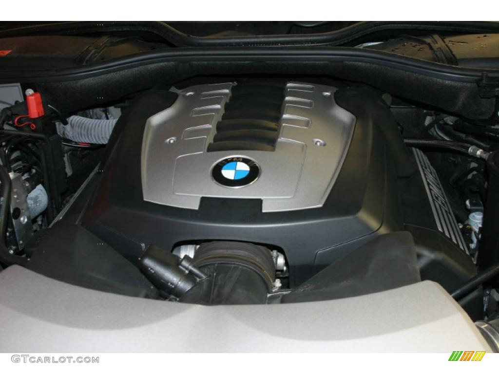 2008 7 Series 750i Sedan - Titanium Grey Metallic / Black photo #53
