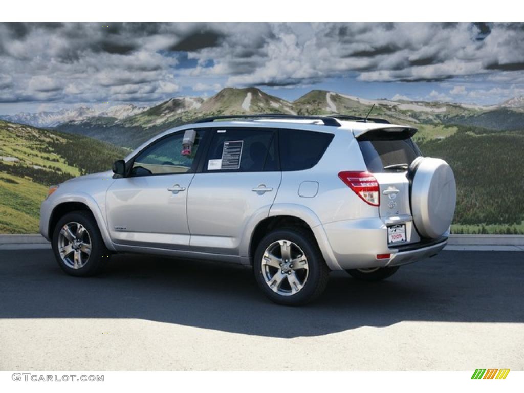 2011 RAV4 Sport 4WD - Classic Silver Metallic / Dark Charcoal photo #3