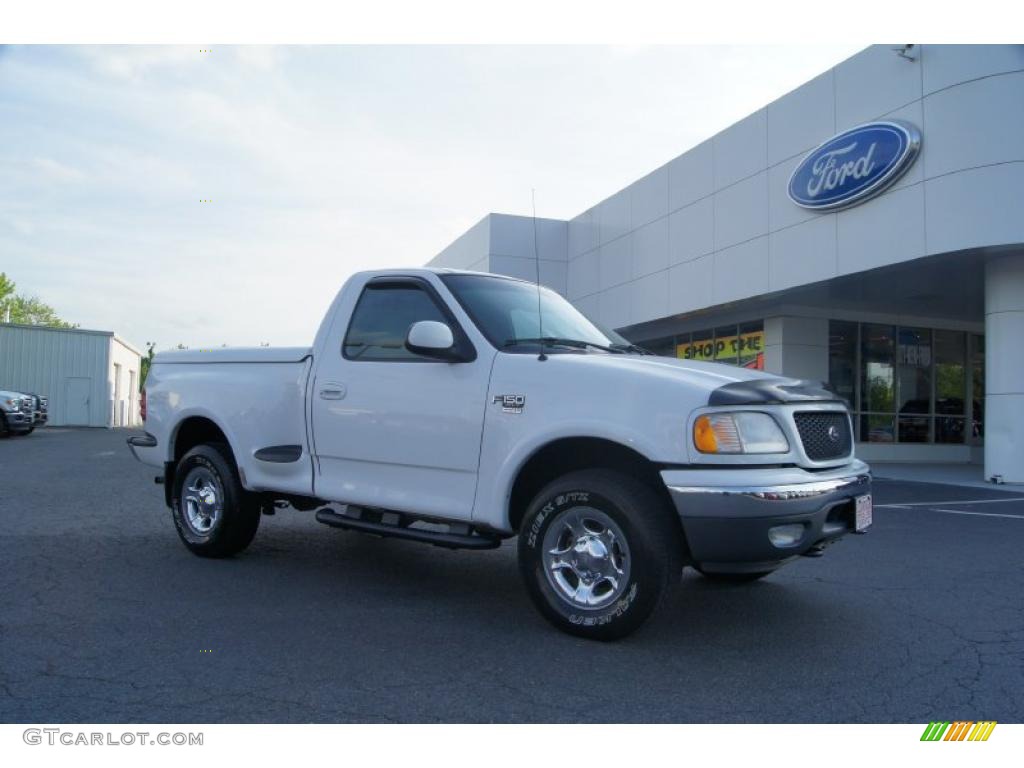 Oxford White 2000 Ford F150 XLT Regular Cab 4x4 Exterior Photo #48780148