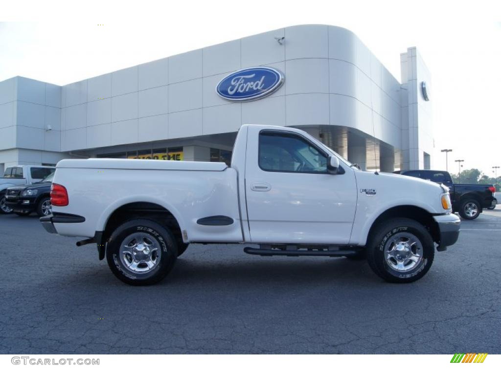Oxford White 2000 Ford F150 XLT Regular Cab 4x4 Exterior Photo #48780163