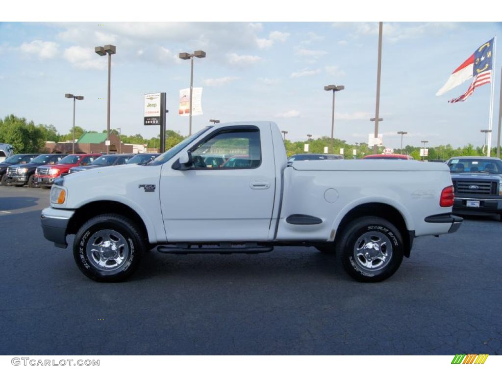 Oxford White 2000 Ford F150 XLT Regular Cab 4x4 Exterior Photo #48780208