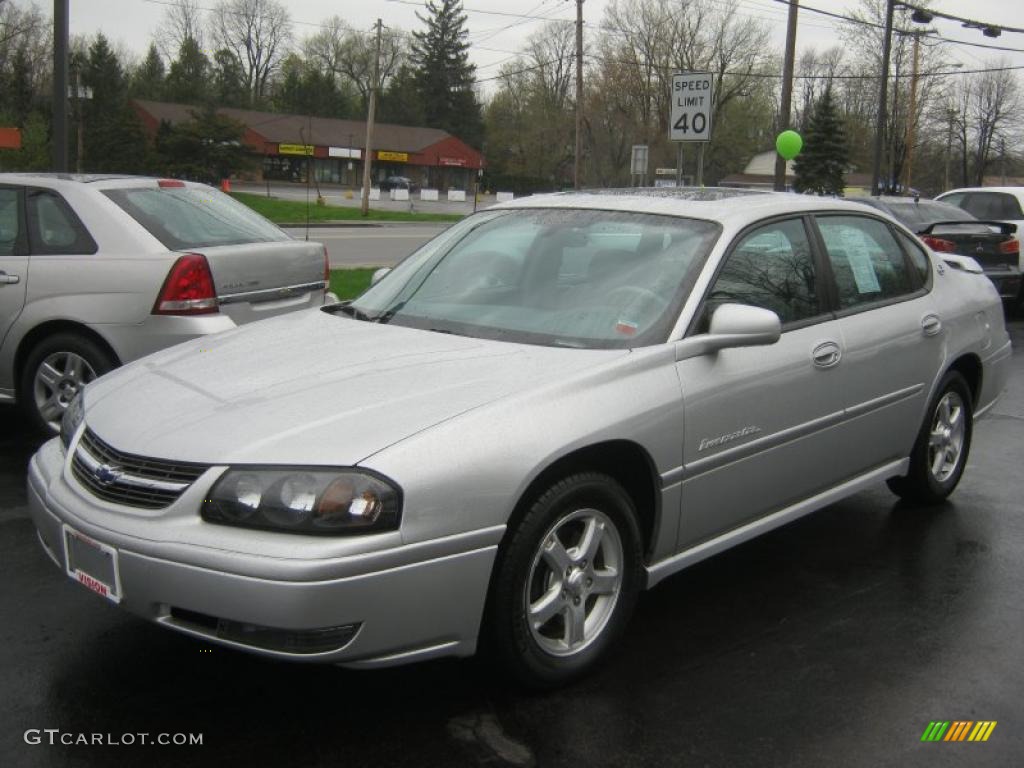 2004 Impala LS - Galaxy Silver Metallic / Medium Gray photo #1