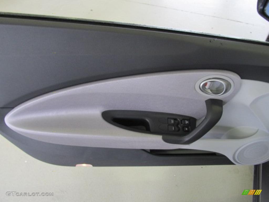 2011 Honda CR-Z Sport Hybrid Gray Fabric Door Panel Photo #48782344
