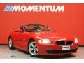 2006 Bright Red BMW Z4 3.0i Roadster  photo #1