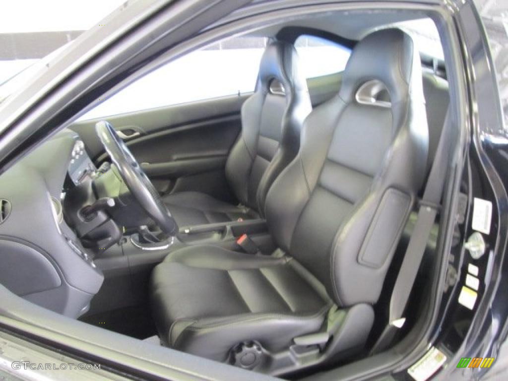 Ebony Interior 2005 Acura RSX Type S Sports Coupe Photo #48782812