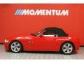 2006 Bright Red BMW Z4 3.0i Roadster  photo #14