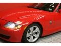 2006 Bright Red BMW Z4 3.0i Roadster  photo #16