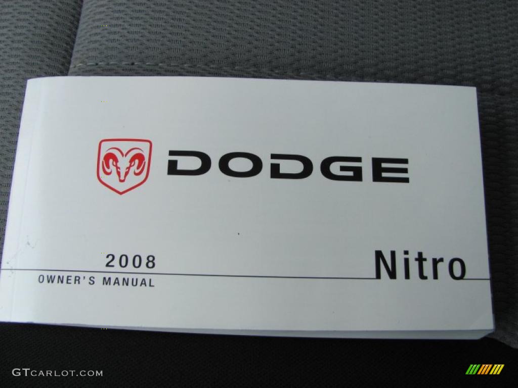 2008 Nitro SLT 4x4 - Bright Silver Metallic / Dark Slate Gray/Light Slate Gray photo #4