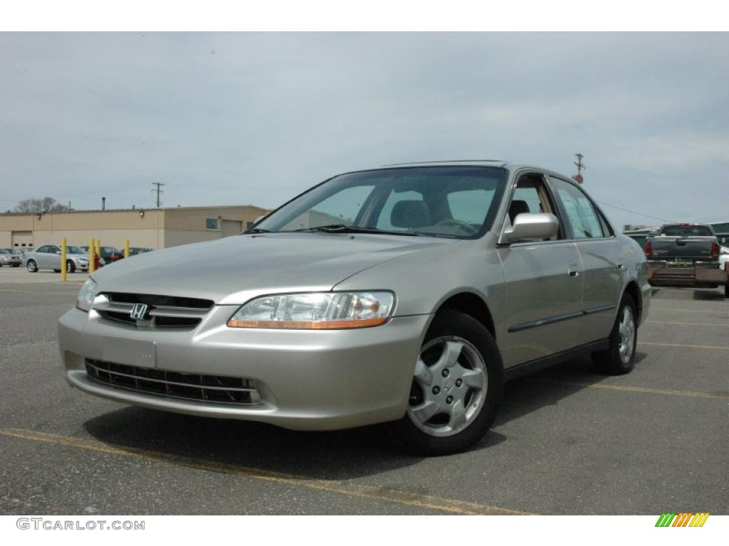 1998 Accord LX Sedan - Heather Mist Metallic / Quartz photo #3